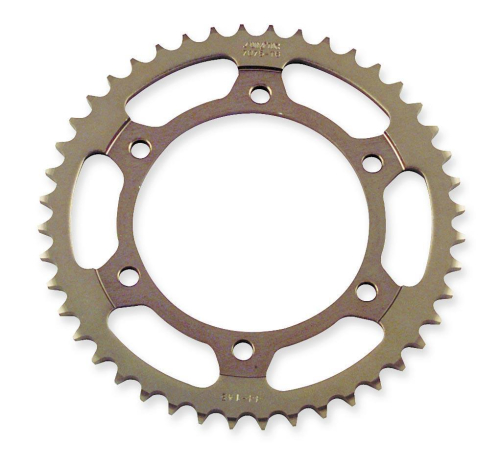 Sunstar - Sunstar Works Triplestar Aluminum Rear Sprocket - 46T - Gold - 5-242946