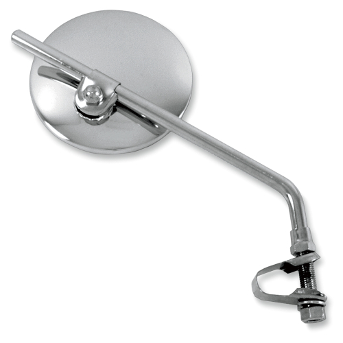 Emgo - Emgo Universal Clamp-On Mirror - Round, for 7/8in. Bars Either - 20-43000
