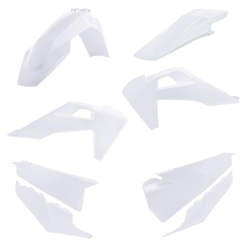 Acerbis - Acerbis Plastic Kit - White 20 - 2791556811