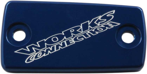 Works Connection - Works Connection Clutch Master Cylinder Cover - Blue - 21-072