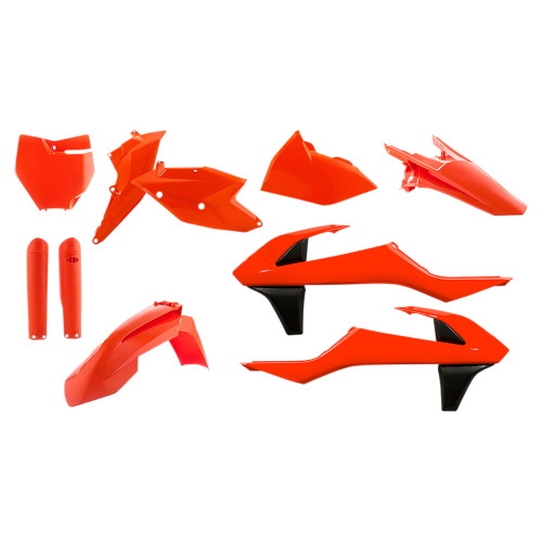 Acerbis - Acerbis Full Plastic Kit - Flo Orange - 2421064617