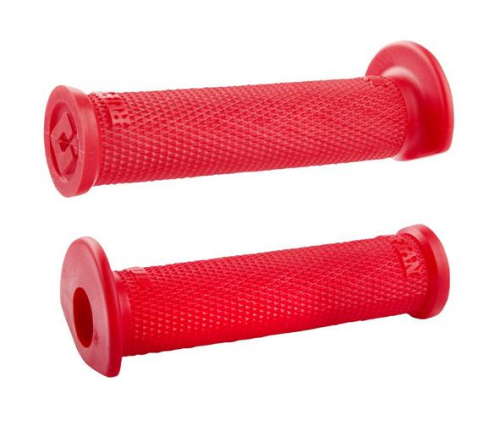 ODI - ODI Ruffian Single-Ply Grips - Red - J01RFBR