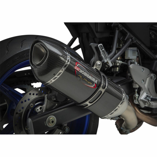 Yoshimura - Yoshimura R-77 Signature Series Slip-On - Carbon Fiber Muffler - 12551E0220