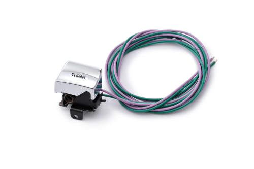 HardDrive - HardDrive Turn Signal Switch Assembly - Left - Chrome - 85109