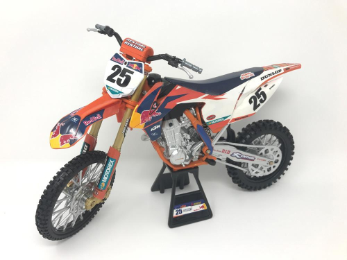 New Ray Toys - New Ray Toys 1:6 Scale Racer Replica - Red Bull KTM450SX-F Marvin Musquin #25 - 49633