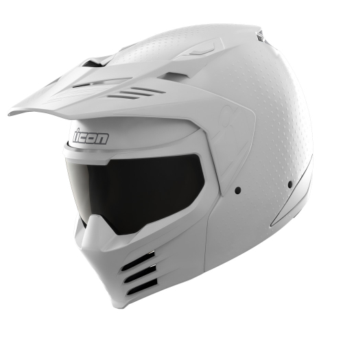 Icon - Icon Elsinore Monotype Helmet - 0104-3310 - White - Medium