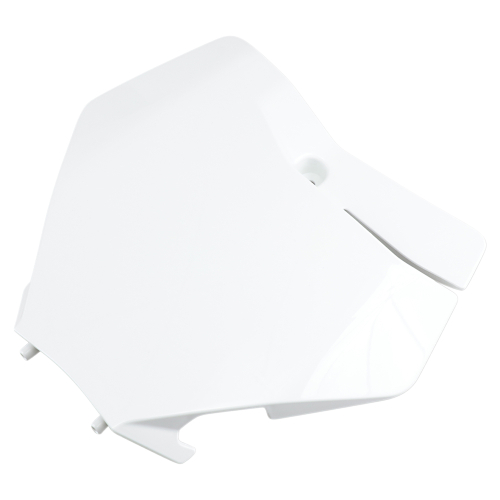 Acerbis - Acerbis Front Number Plate - White - 2736270002