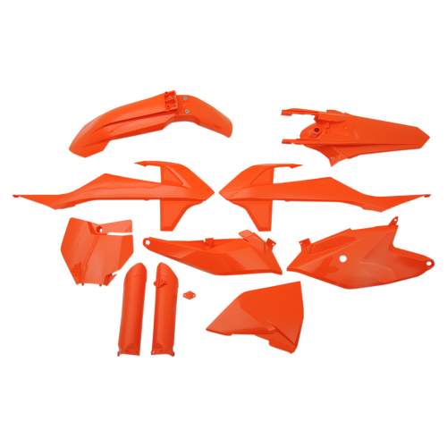 Acerbis - Acerbis Full Plastic Kit - Orange - 2686025226