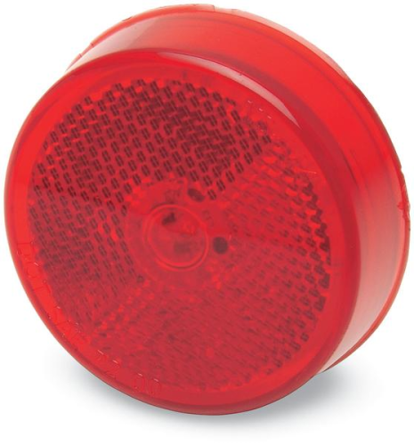 Bluhm Enterprises - Bluhm Enterprises Round 2in. 8 LED Trailer Light - Red - BL-TRLEDRR2