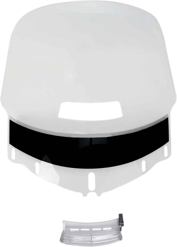 Slipstreamer - Slipstreamer Replacement Windshield - Clear - Standard with Vents - S-167V-C