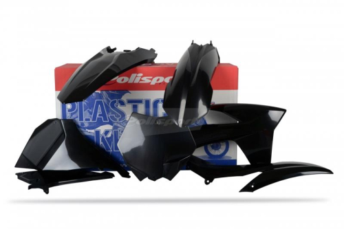 Polisport - Polisport Plastic Kit - Black - 90560
