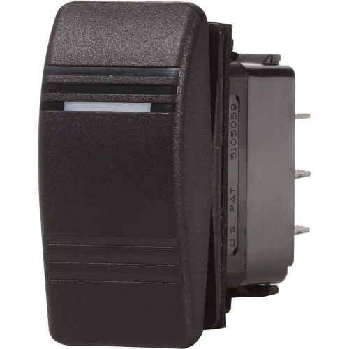 Blue Sea Systems - Blue Sea 7945 Contura III Switch SPDT - (ON)-OFF-ON - Black