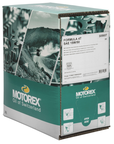 Motorex - Motorex Formula 4T Oil - 15W50 - 20L. - 157906