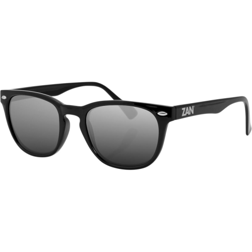 Zan Headgear - Zan Headgear NVS Sunglasses - EZNV01 - Gloss Black/Smoked Lens