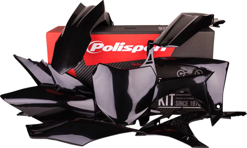 Polisport - Polisport Plastic Kit - Black - 90562