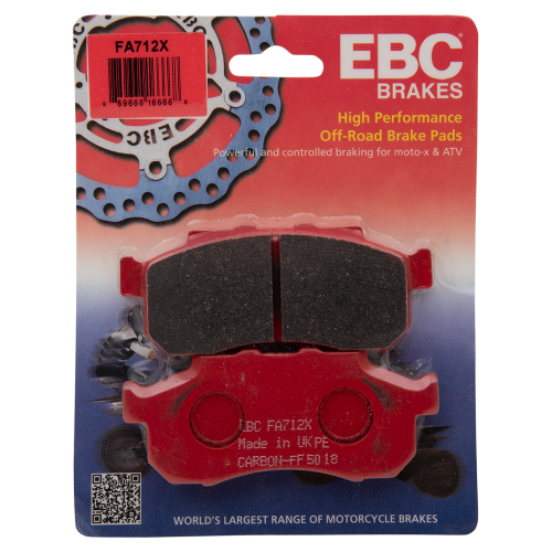EBC - EBC X Series Carbon Brake Pad - FA712X