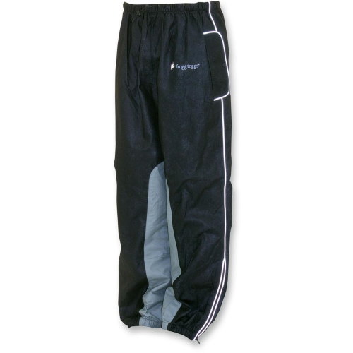 Frogg Toggs - Frogg Toggs Road Toad Womens Pants - FT83533-01-LG - Black - Large