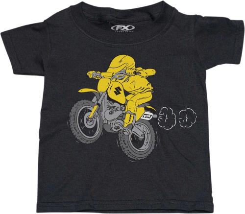 Factory Effex - Factory Effex Suzuki Moto Toddler T-Shirt - 24-83422 - Black - 3T