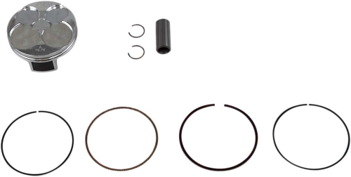 Vertex - Vertex Forged High Compression Piston Kit - Standard Bore 76.78mm, 14.3:1 High Compression - 24120C