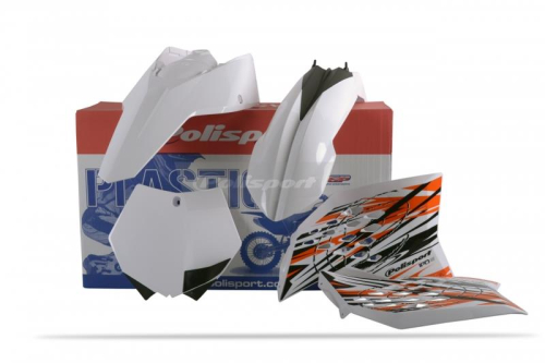 Polisport - Polisport Plastic Kit - White - 90556