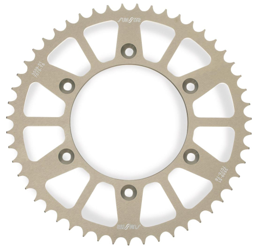 Sunstar - Sunstar Works Triplestar Aluminum Rear Sprocket - 55T - Gold - 5-145655