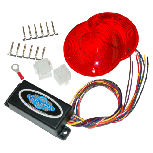 Badlands M/C Products - Badlands M/C Products Plug-In Illuminator with Red Lens - ILL-02-RL-A
