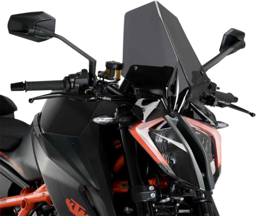 PUIG - PUIG Naked New Generation Touring Windscreen - Dark Smoke - 20461F
