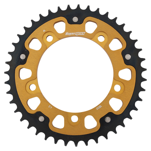 Supersprox - Supersprox Stealth Rear Sprocket - 43T - RST-1800-43-GLD
