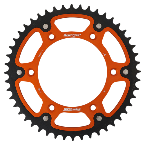 Supersprox - Supersprox Stealth Rear Sprocket - 48T - RST-990-48-ORG