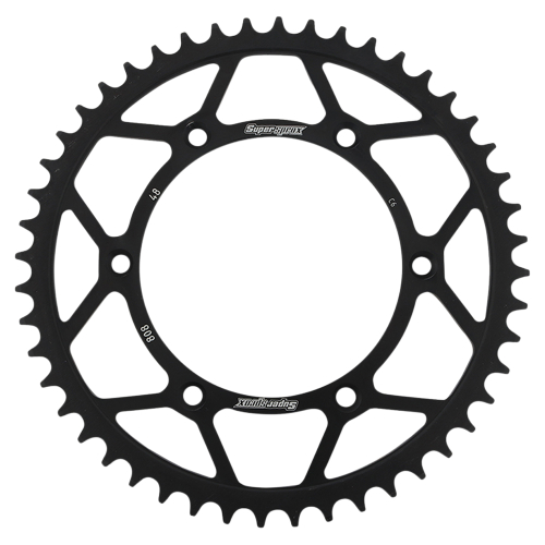 Supersprox - Supersprox Steel Rear Sprocket - 48T - RFE-808-48-BLK
