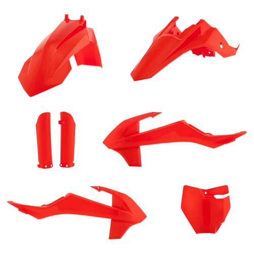 Acerbis - Acerbis Full Plastic Kit - Fluo Orange - 2791524617