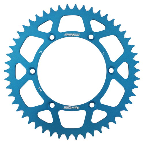 Supersprox - Supersprox Aluminum Rear Sprocket - 50T - RAL-245-50-BLU