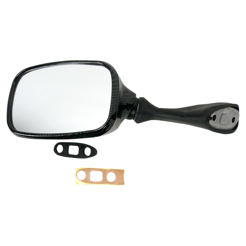 Emgo - Emgo OEM Style Mirror - Carbon Fiber - Left - 20-78222