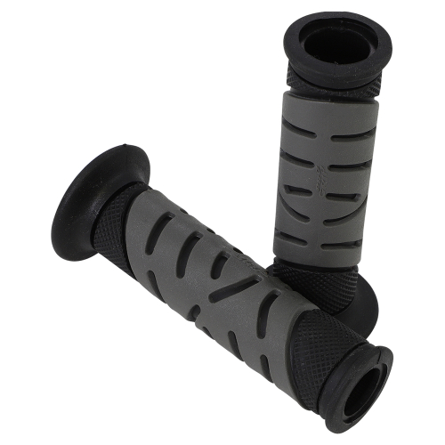 Pro Grip - Pro Grip 719 Dual Density Road Grips Open End - Black/Gray - 719BKGY