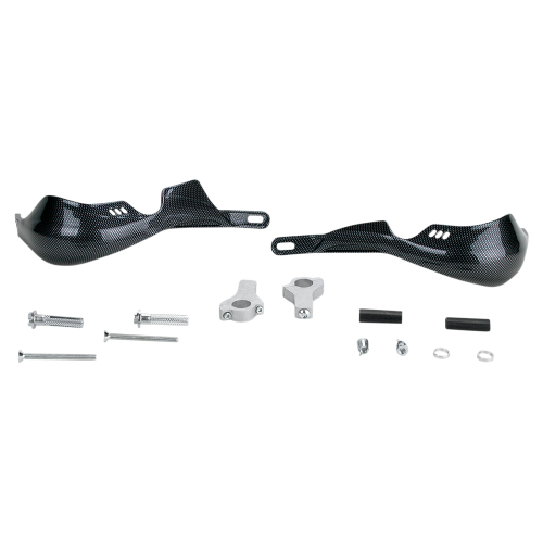 Emgo - Emgo Pro-Guard Reinforced Handguards - Carbon Fiber Finish - 79-97955