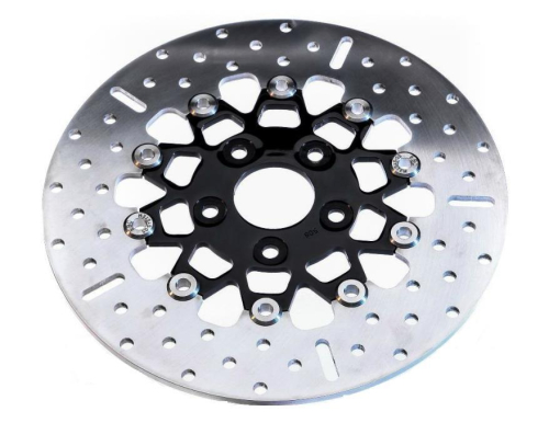 EBC - EBC 10 Button Floater Narrow Band Brake Rotor - Black - RSD015BLK