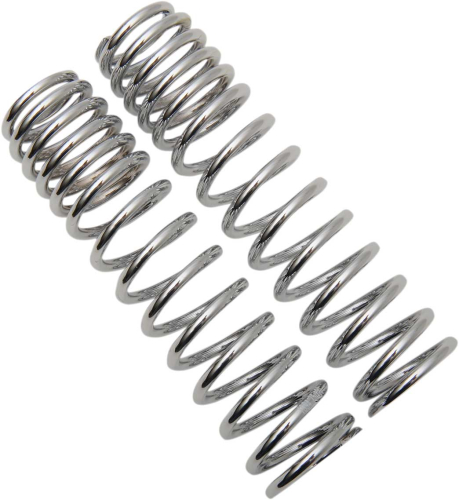 Progressive Suspension - Progressive Suspension 12 Series Standard Springs (70-120 psi) - Chrome - 03-1394C