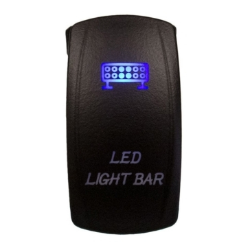 Dragonfire Racing - Dragonfire Racing LED Light Bar On/Off Switch - Blue - 521383