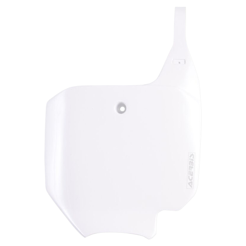 Acerbis - Acerbis Front Number Plate - White - 2042230002