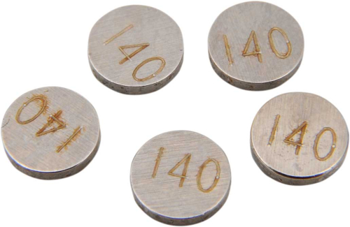 K&L Supply - K&L Supply 7.50mm Valve Shim Refill (5 pack) - 1.40mm - 13-6727