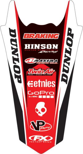 Factory Effex - Factory Effex Rear Fender Graphics - Honda - 17-32304