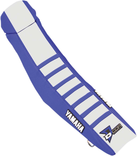 DCOR - DCOR Factory Reinforced Seat Cover - Blue/White/Blue Ribs - 30-50-478