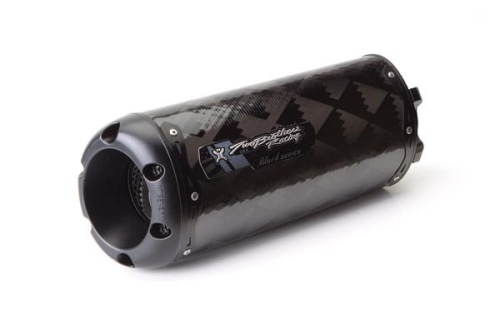 Two Brothers Racing - Two Brothers Racing M-2 Black Series V.A.L.E. V3 Slip-On (Low Mount) - Carbon Fiber - 005-2990407V3-B