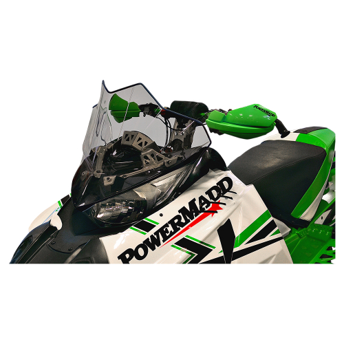 Powermadd - Powermadd Cobra Windshield - Low - 14in. - Tint - 12021