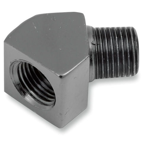 Russell - Russell 45deg. Fitting - 1/8in. Male NPT to 1/8in. Female NPT - R70103B