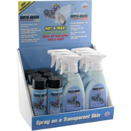 Bike Brite - Bike Brite Moto-Mask Windscreen Rain Coating - MM600D