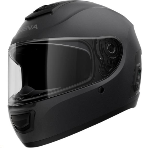 SENA - SENA Momentum Evo Helmet - MOVM-MB00M1 - Matte Black - Medium