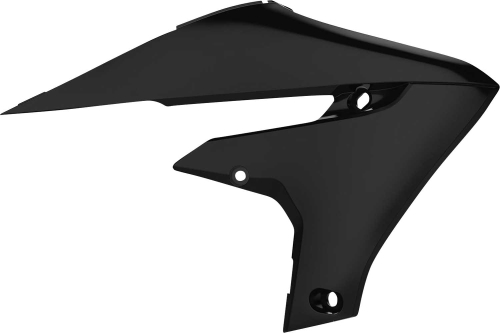 Polisport - Polisport Upper Side Number Plates - Black - 8415100003