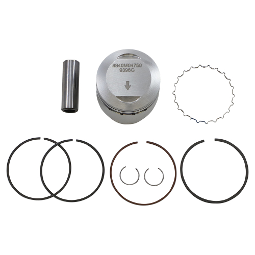 Wiseco - Wiseco Piston Kit - 0.50mm Oversize to 47.97mm, 11:1 Compression - 4840M04750