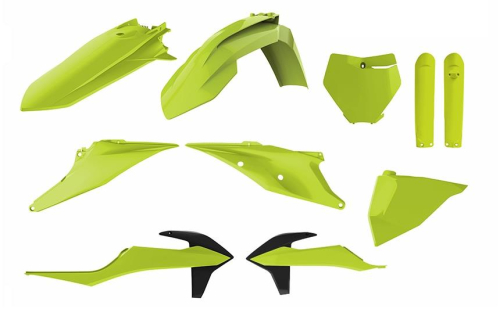 Polisport - Polisport Plastic Kit - Flo Yellow - 90812
